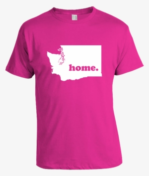 Washington - Home State- White On Gray - Lantern Press #3410481