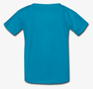 Picture Of Kid's Ted Nugent Logo T-shirt - Blank Green Shirt Back #3410936