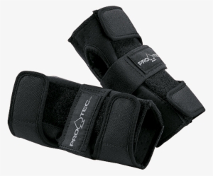 Street Wrist Guard Black - Pro Tec Knee Pads And Helmet #3412242