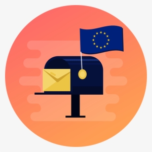 Mailbox With An Eu Flag - Email #3412758