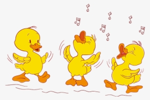 Ducks In A Row - Cartoon Ducks In A Row #3413066