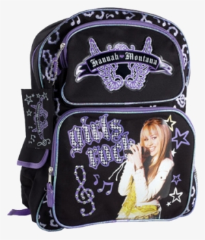 Hannah Montana Backpack Psd - Hannah Montana Backpack Png #3413469