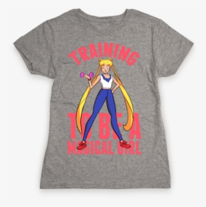 Training To Be A Magical Girl Womens T-shirt #3413941