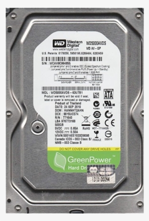 Wd Av Gp 500gb #3414002