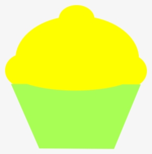 How To Set Use Yellow Icing Cupcake With Green Wrapper #3414029