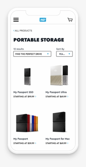 Western Digital Iphone Interface With Product Search - Product #3414121