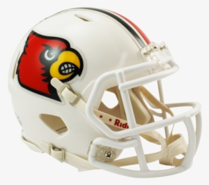 Louisville Cardinals Riddell Speed Mini Helmet - Creative Sports Enterprises Speed Riddell Signed Mini #3414386
