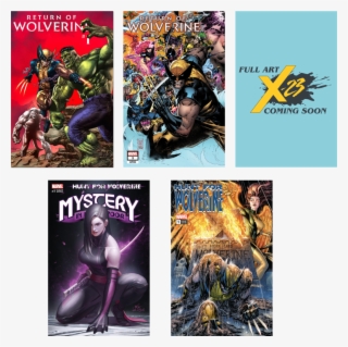 Wolverine Unknown Comic Books 5 Pack 10/10/2018 - Fiction #3414524