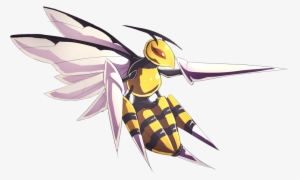 Pokemon Mega-beedrill Is A Fictional Character Of Humans - Mega Mega Beedrill #3415112