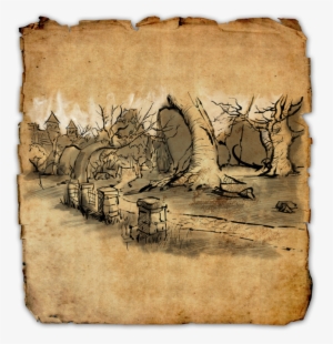 Treasure Map Png Download - Elder Scrolls Online Treasure Maps #3415220