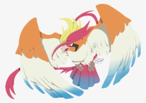 Selien On Twitter Mega Pidgeot Is Finished Here Is - Cartoon #3415551
