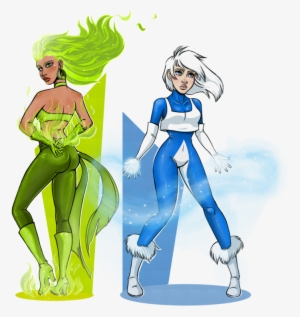 Fire And Ice - Fire And Ice Superhero #3415664