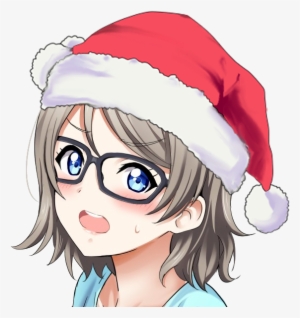 343kib, 624x624, 1511935030964 - Anime Santa Hat Png #3416940