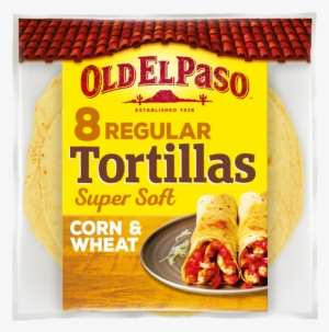 8 Regular Corn Tortillas - Old El Paso Tortilla Bread #3417046