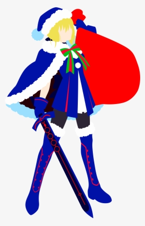 Saber Santa - Illustration #3417229