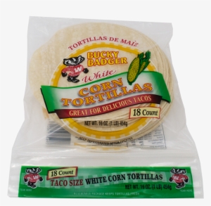 Bucky Badger White Corn Tortillas - Corn Tortilla #3417421