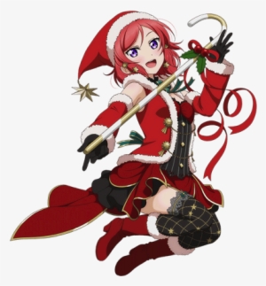 It's - Maki Nishikino Christmas Transparent #3417423