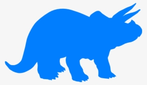 Blue Dino Svg Clip Arts 600 X 350 Px #3417614