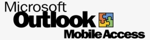 Microsoft Outlook Mobile Access Logo Png Transparent #3417741