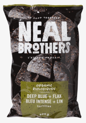 Tortillas Organic Blue With Flax, 300g - Neal Brothers Tortillas Organic Blue With Flax #3417813