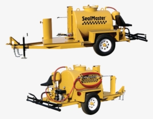 Heated Asphalt Distributor - Oil Distributor Trailer #3417965