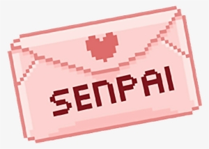 Report Abuse - Png Kawaii Pixel Senpai #3418063