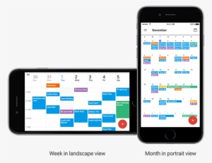 Calendar On Ios Week And Month View - Google Calendar Ios #3418572
