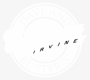 Dave And Buster's California Irvine Logo Black And - Parallel #3418811