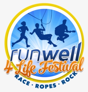 Runwell 4 Life Festival Logo - Accrobranche #3419160