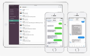 Messenger, Slack & Texting Support - Internet Of Things #3419372