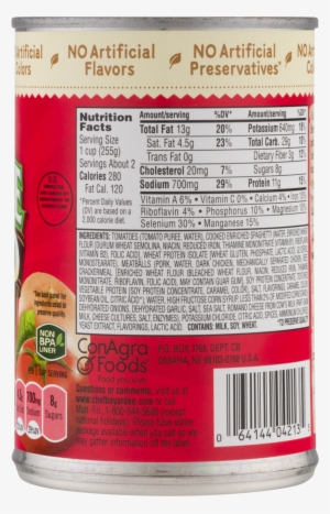 Chef Boyardee Jumbo Spaghetti & Meatballs, - Chef Boyardee Cheesy Burger Macaroni - 15 Oz Can #3419688