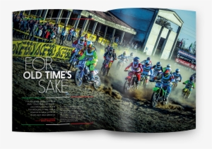 For Old Times Sake Motocross Magazine Racer Illustrated - Enduro #3419733