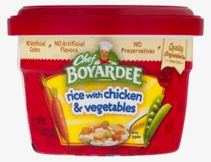 Chef Boyardee Microwave Rice & Chicken Vegetables #3419781