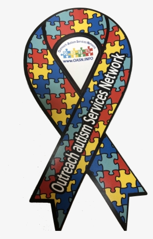 Autism Ribbon Magnets - Awareness Ribbon #3420354