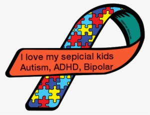 Adhd And Autism Ribbon #3420431