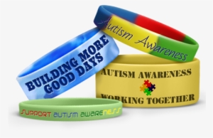 Autism Awareness Wristbands - Wristbands Png #3420699
