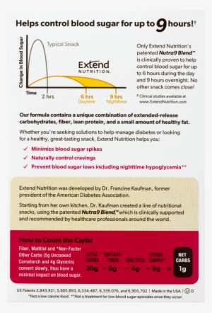 Extend Bar - Rich Chocolate - Single Bar #3420720