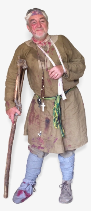 Photograph Of Lord Thorkild, Who Has Been Injured And - Costume #3420985