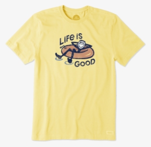 Men's Inner Tube Jake Crusher Tee - Yeah Buoy Life Is Good Shirt #3421259