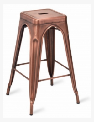 Zafra Vintage Copper Effect High Stool - Leto Junior Agility Pack #3421478