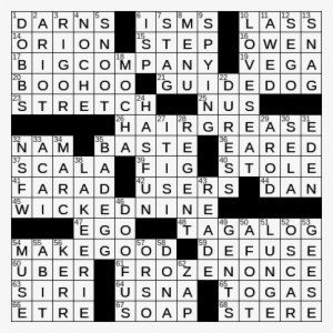 1002-18 Ny Times Crossword 2 Oct 18, Tuesday - Sun Fabulous Magazine April 22 2018 Crossword Answers #3421747 1002-18 Ny Times Crossword 2 Oct 18, Tuesday - Sun Fabulous Magazine April 22 2018 Crossword Answers #3421747