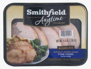 Smithfield® Anytime Favorites™ Boneless Hickory Smoked - Smithfield Anytime Favorites Pork, Boneless, Hickory #3422247
