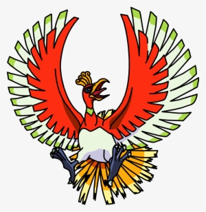 250ho-oh Os Anime 2 - Ho Oh Pokemon Png #3422416