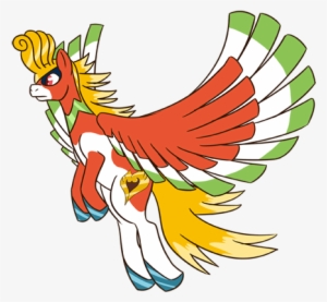 Otakugal15, Ho-oh, Pokémon, Ponified, Safe - Ho Oh Pokemon Mlp #3422617