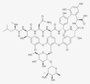 Oh Oh Oh Nh2 Hn Nh Ho Oh Cl Ho Oh H2n Oh - Vancomycin Chiral Centers #3422745