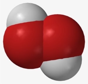 Illustrated Glossary Of Organic Chemistry - Hydrogen Peroxide Molecule Model #3422769