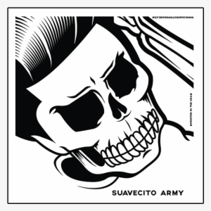 Suavecito Bandana - White - Suavecito Black And Cream Bandana. Og Suavecito Logo #3423261