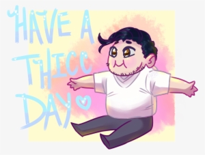 Felt Kinda Sad Today, So I Drew A Cute Thicc Markimallow - Cartoon #3423292