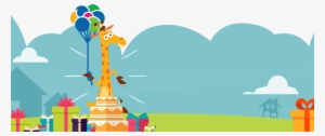 Toysrus Background - Geoffrey The Giraffe Magic #3423384