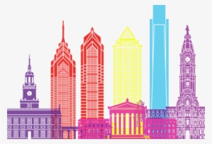 Click And Drag To Re-position The Image, If Desired - Philadelphia Landmarks Watercolor Poster #3425889